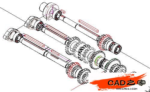 AutoCAD二維教程：細說機械零件軸測圖的畫法_中國教程網(wǎng)