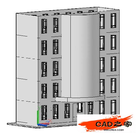 AutoCAD 2011新功能教程：曲面命令創(chuàng)建樓房_中國教程網(wǎng)