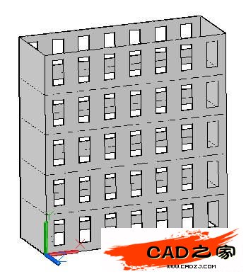 AutoCAD 2011新功能教程：曲面命令創(chuàng)建樓房_中國教程網(wǎng)
