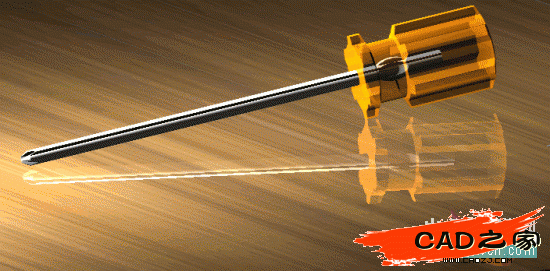 AutoCAD教程:一字形和十字形螺絲刀頭的畫法_中國教程網(wǎng)