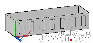 AutoCAD2011曲面命令創建樓房_天極設計在線整理