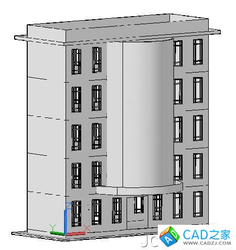 AutoCAD2011曲面命令創(chuàng)建樓房_天極設(shè)計在線整理