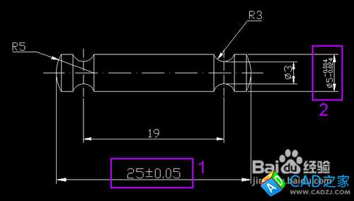 怎么標注CAD的公差
