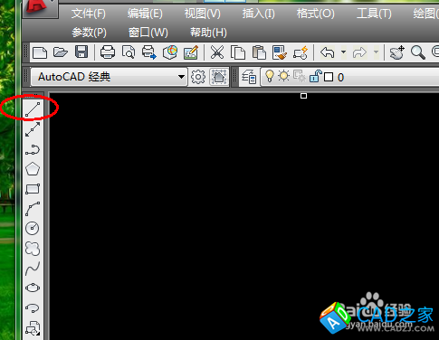 教你在cad中快速畫矩形