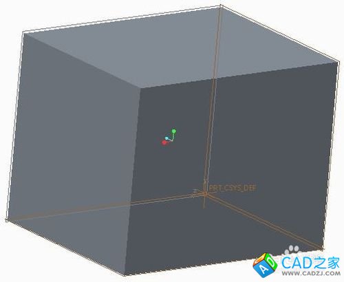 PROE怎樣用邊界混合做實體化切除？