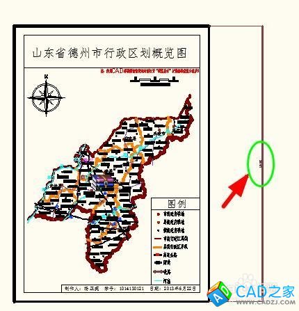 如何為CAD專題地圖加注比例尺