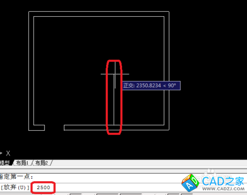 cad 2008自學(xué)教程：[3]房里結(jié)怎么畫(huà)