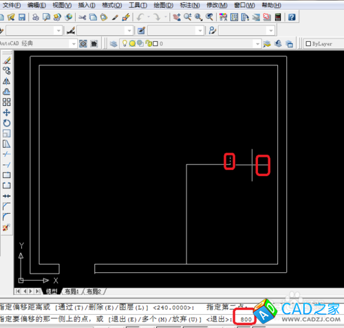 cad 2008自學(xué)教程：[3]房里結(jié)怎么畫(huà)