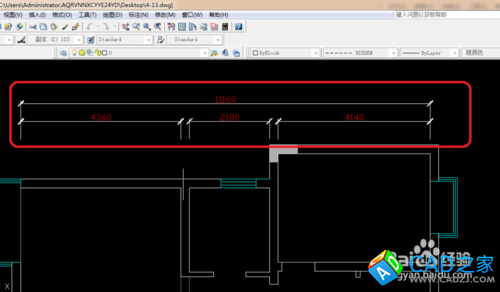 cad 2008自學教程：[24]cad 平面圖怎么標注