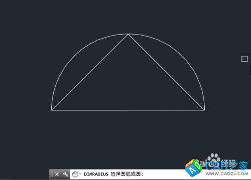 CAD2015中怎么進行直徑與半徑標注