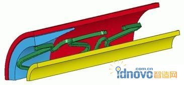 支架、狹窄血管和球囊耦合簡化模型